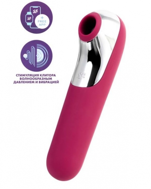 Satisfyer Dual Love Pink Telefon Kontrollü Klitoral Uyarıcı Vibratör