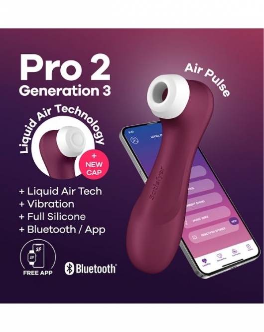 Satisfyer Pro 2 Generation 3 Telefon Kontrollü Vibratör