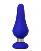 Slassic Anal Plug Boyut L Mavi, 13 cm