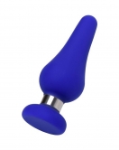 Slassic Anal Plug Boyut L Mavi, 13 cm