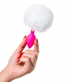 Sweet Bunny Kuyruklu Anal Plug Pembe 13 cm 43 gr