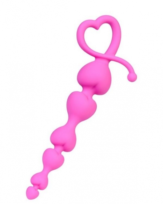 Sweety Anal Zinciri Pembe 18,5 cm