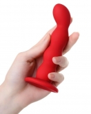 ToDo Favorite Anal Plug Silikon Kırmızı 13 cm 2,8 cm