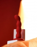 ToDo Favorite Anal Plug Silikon Kırmızı 13 cm 2,8 cm