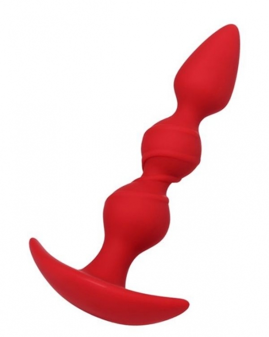 Trio Anal Plug Kırmızı 16 cm