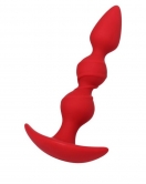 Trio Anal Plug Kırmızı 16 cm