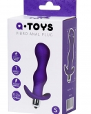 Vibro Anal Plug Mor 11,2 cm