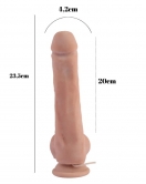 Extra Fun 23.5cm Kıkırdaklı Gerçekçi Realistik Vibratör