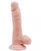 Flatterer Kıkırdaklı Gerçekçi Dildo - 18.6cm Ten