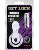 Get Lock Titreşimli Dilli Penis Halkası