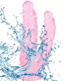 Noctis 19cm Pembe Çiftli Dildo No:76