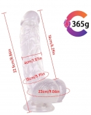 Noctis 21,5cm Beyaz Dildo No:51