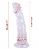 Noctis 21cm Beyaz Dildo No:77