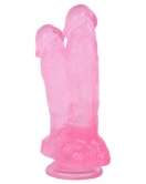 Noctis 21cm PembeÇiftli Dildo No:61