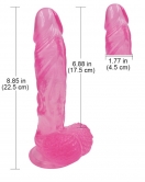 Noctis 22,5cm Pembe Realistik Dildo No:175