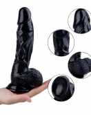 Noctis 22,5cm Siyah Dildo No:13