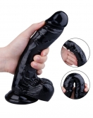 Noctis 22,5cm Siyah Dildo No:55