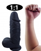 Noctis 26cm Siyah Realistik Dildo No:170