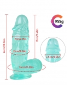 Noctis 26cm Yeşil Realistik Dildo No:155