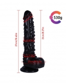 Noctis 27cm Siyah Dildo No:159