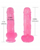 Noctis 28cm Pembe Realistik Dildo No:151