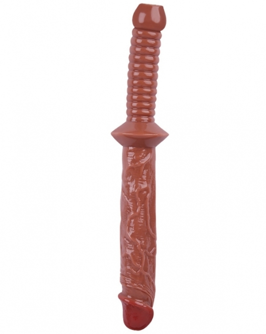 Noctis 32cm Kahverengi Realistik Kılıç Dildo No:150