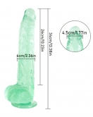 Noctis 33cm Yeşil Realistik Dildo No:154