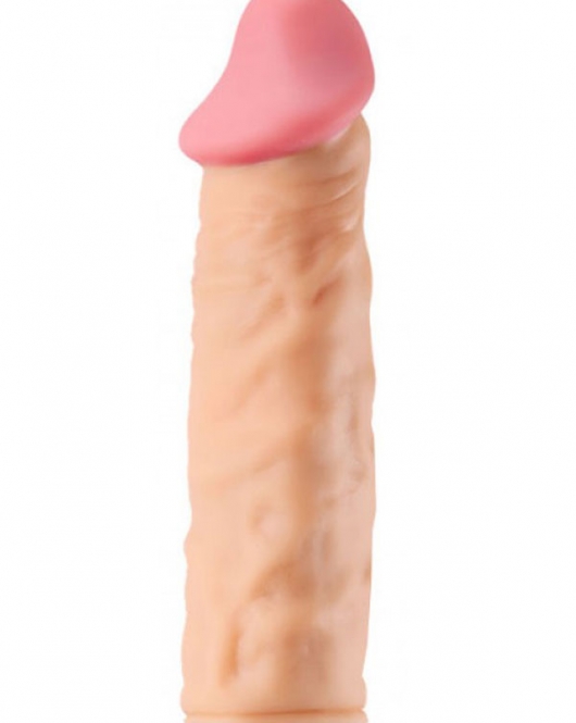 Penextender Big Head 50mm Dolgulu Penis Kılıfı