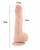 Rammer 19cm Kıkırdaklı Gerçekçi Dildo