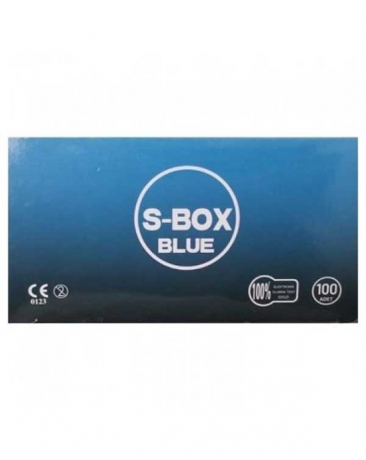 S-BOX BLUE 100'LÜ PREZVATİF