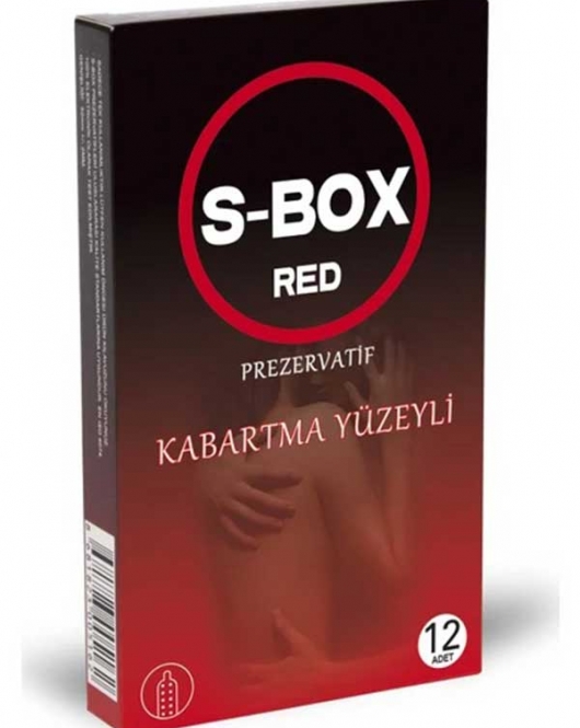 S-Box Kabartma Yüzeyli Prezervatif 12'li