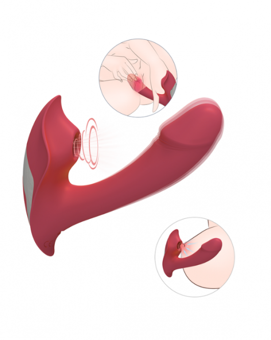 S-Hande Heart of Ocean Uzaktan Kumandalı Klitoral Emiş Vibratör