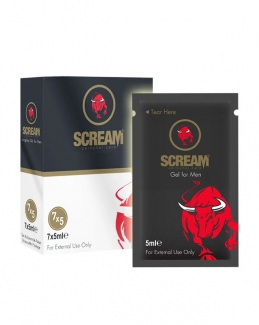 Scream Longtime For Men jel 7*5ml