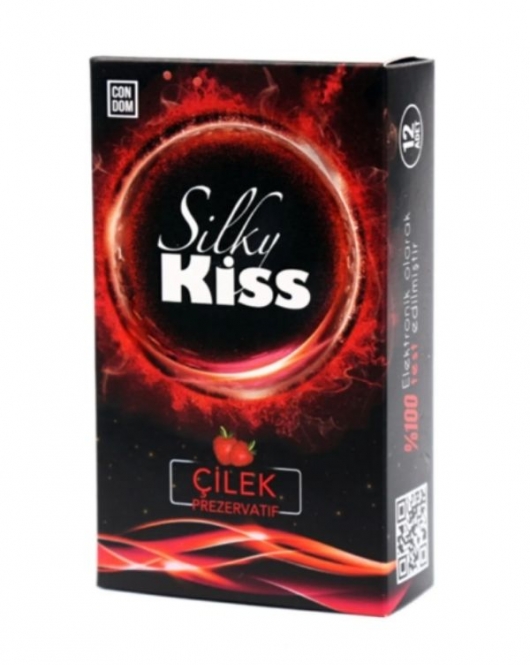 Silky Kiss Çilek Aromalı Prezervatif