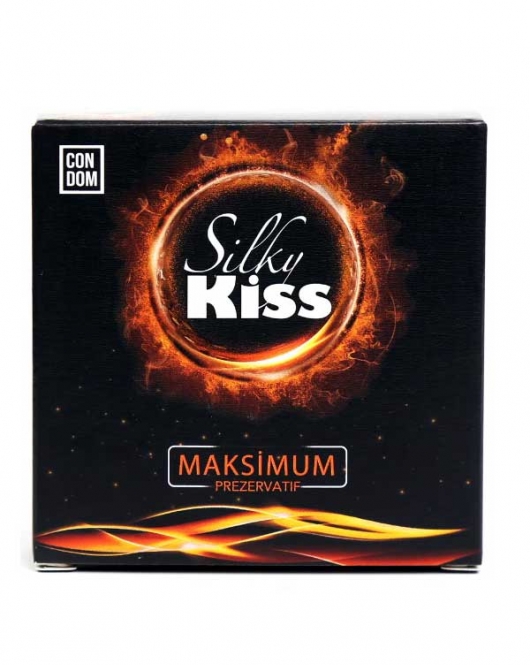 Silky Kiss Maximum Tırtıklı ve Benekli Prezervatif 4&#39;lü