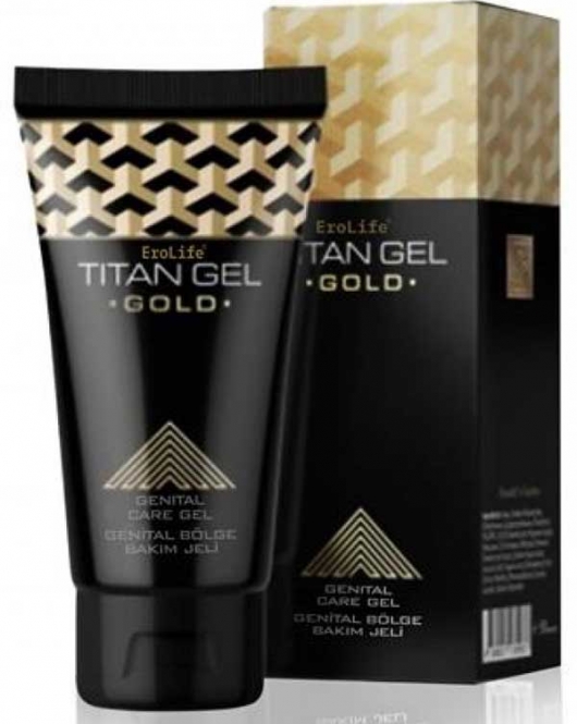 Titan Gold Gel Penis Bakım Kremi 50ML