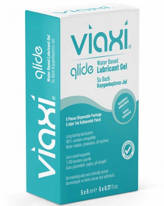 Viaxi Glide Kayganlaştırıcı Jel 5 x 5 ml