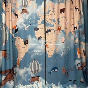 Özel Yapım Baskılı Fon Perde