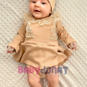 3-12 Ay FİSTO ETEKLİ BADİ Krem