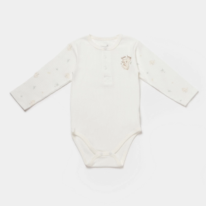 Bibaby Biorganic Koala Jungle Uzun Kol Bebek Body 56973 Mint