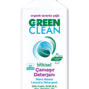 Green Clean Bitkisel Çamaşır Deterjanı 1000 ml (20 Yıkama)