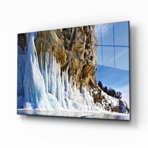 Doğa Manzara Cam Tablo 4mm Dayanıklı Temperli Cam