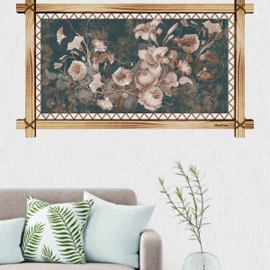 SOYUT ÇİÇEKLER RUSTİK  TABLO