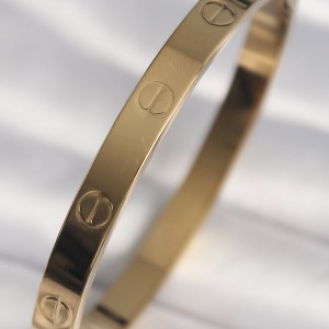 316L Çelik Gold Renk Model Kadın Kelepçe