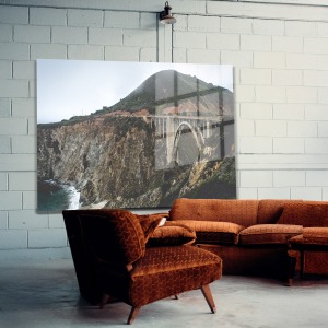 Doğa Manzara Cam Tablo 224