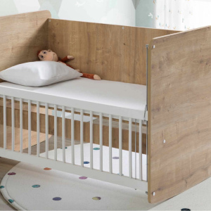 Babywhen Pratik Sallanır Anne Yanı Beşik 60x120 Ahşap