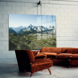 Doğa Manzara Cam Tablo 460