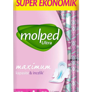 Molped Ultra Anatomik Uzun Ped Süper Eko 20 Adet