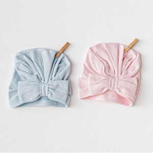 Andywawa Ac25648 Cuddly Bunny Bear 2'li Şapka Pink Blue