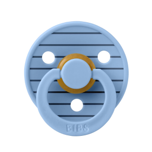 Bibs Studio Colour Pin Kauçuk Emzik 0-6 Ay Sky Blue